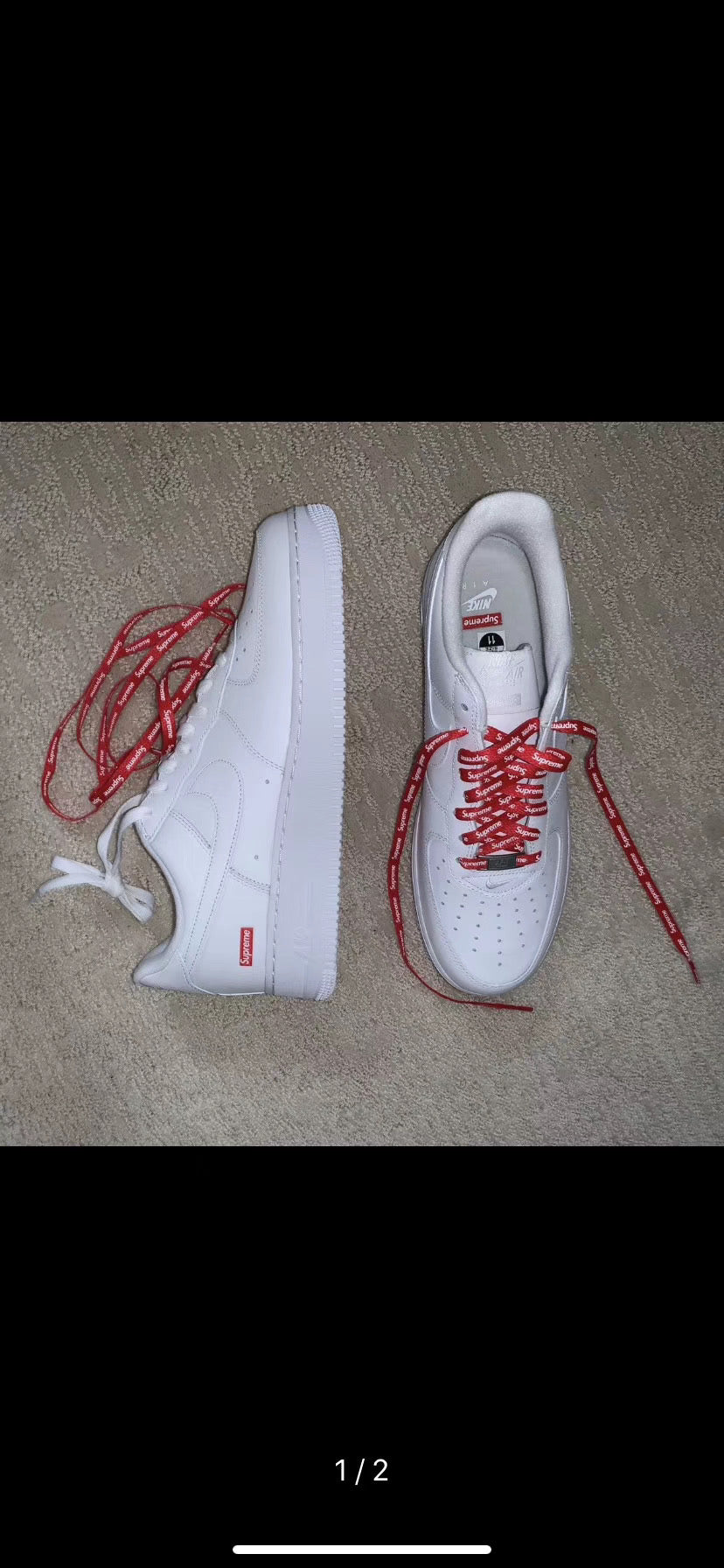 Air Force 1 x Supreme Shoes