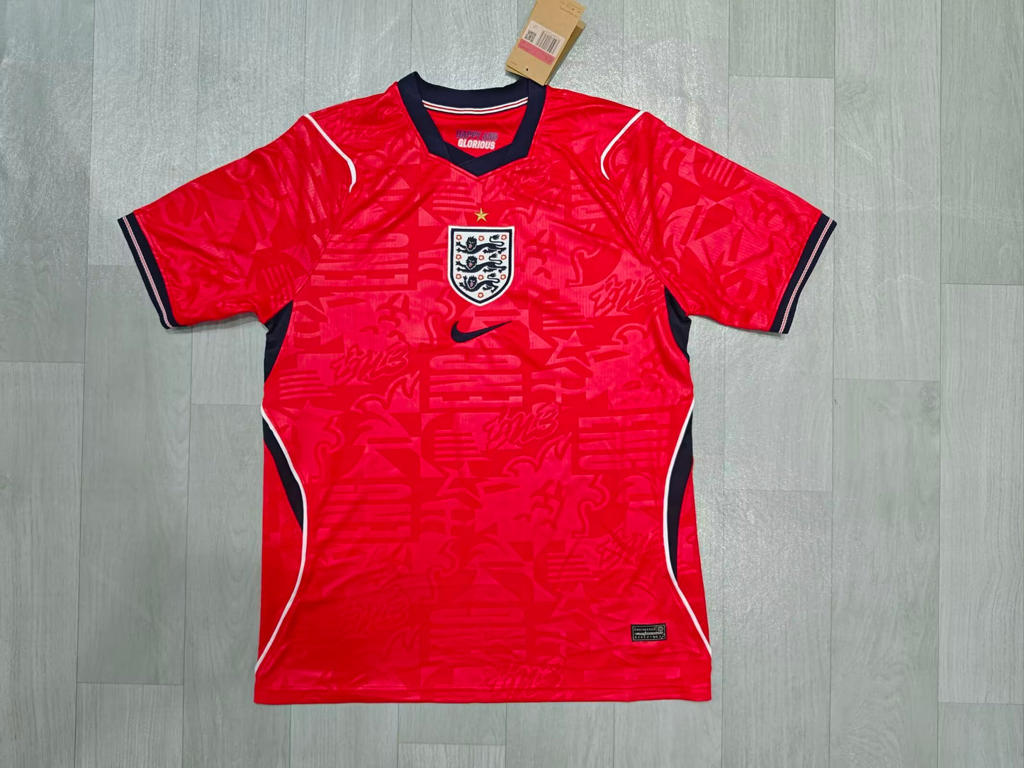 26-27 England Away Fan Version Shirt