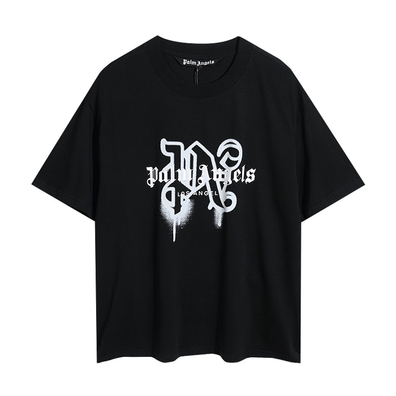 Palm Angels Monogram Spray City Designer T-shirt New York