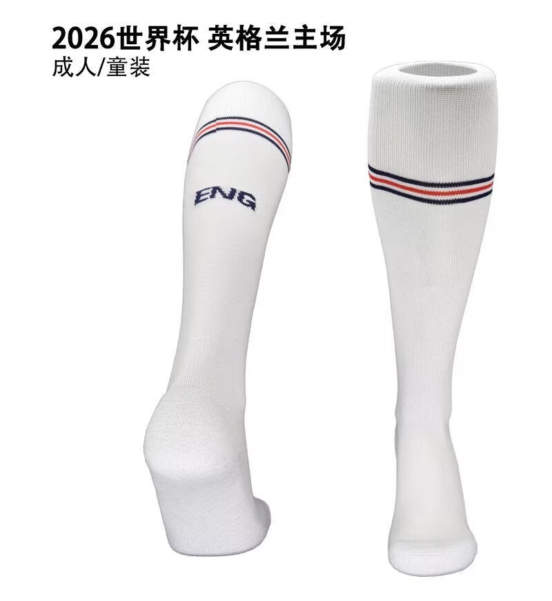 26-27 England Home Children’s Kit (w/ socks)