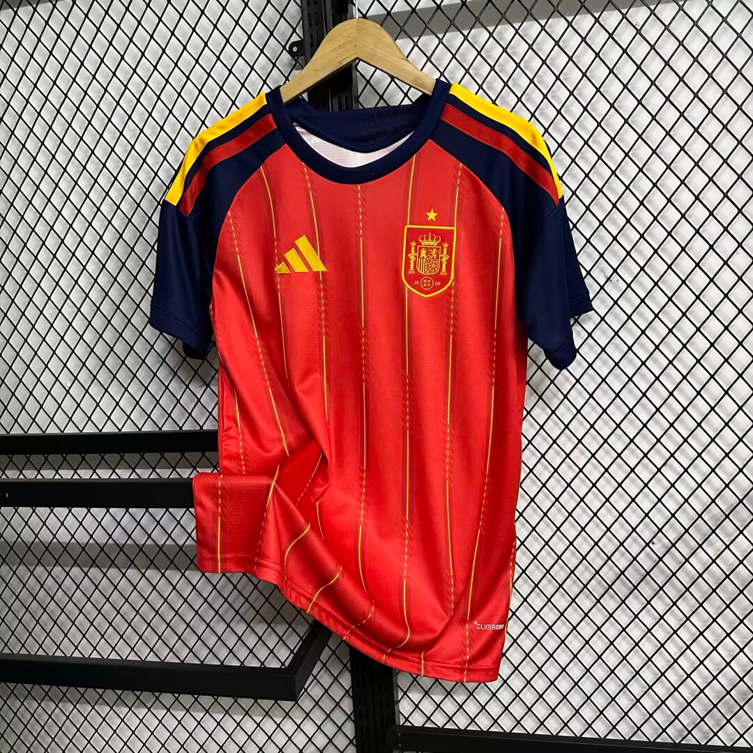 26-27 Spain Home Fan Version Shirt - Mens