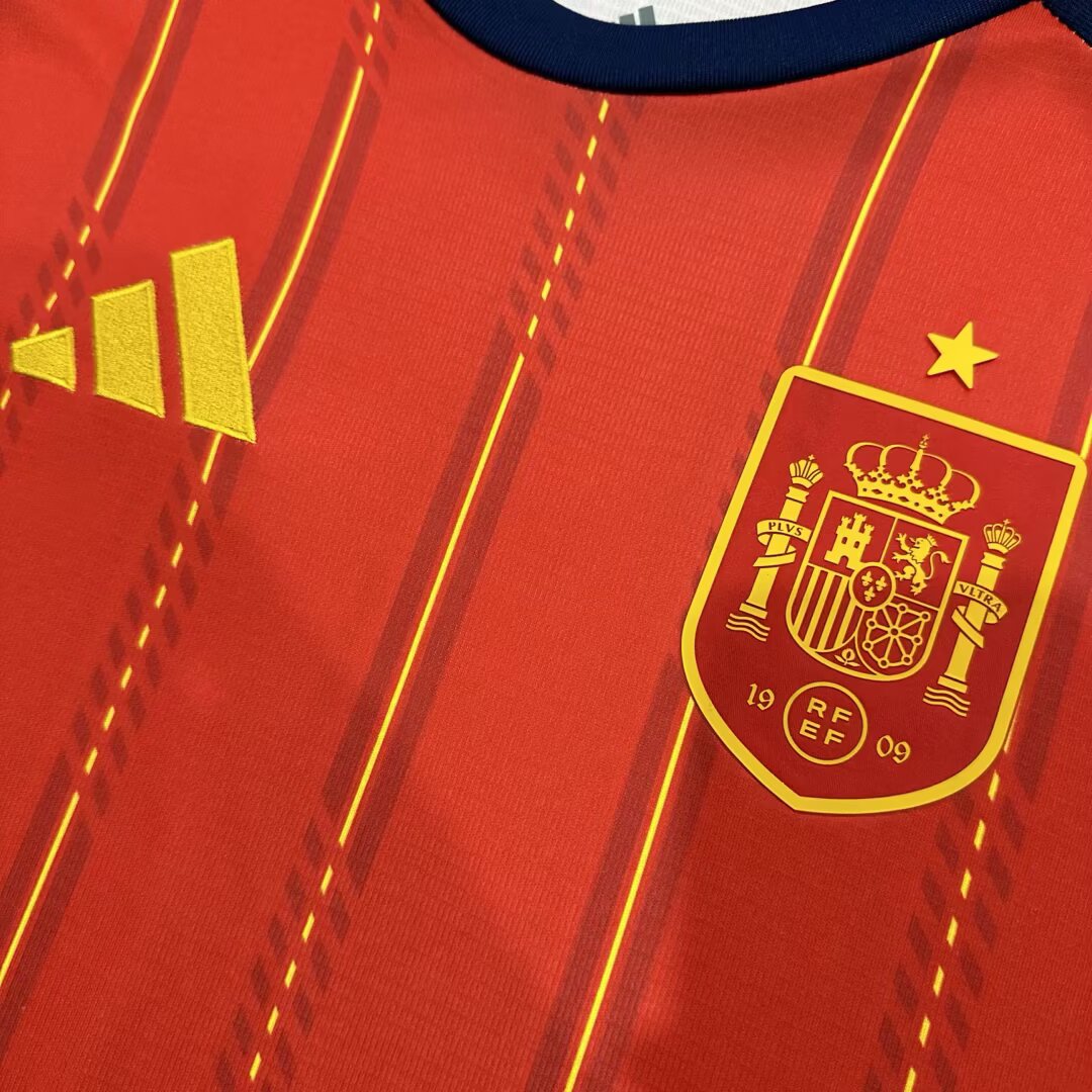 26-27 Spain Home Fan Version Shirt - Mens