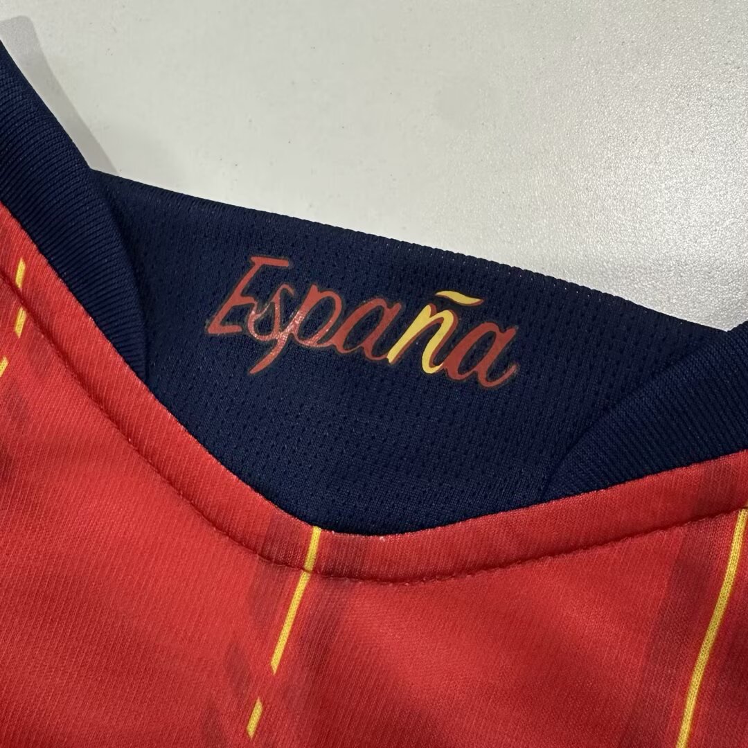 26-27 Spain Home Fan Version Shirt - Mens
