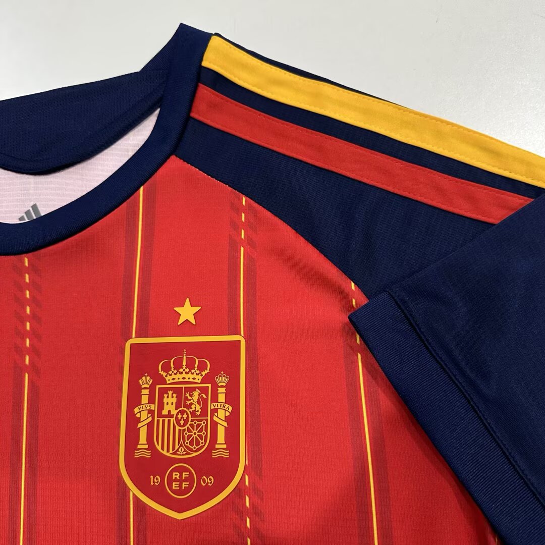 26-27 Spain Home Fan Version Shirt - Mens