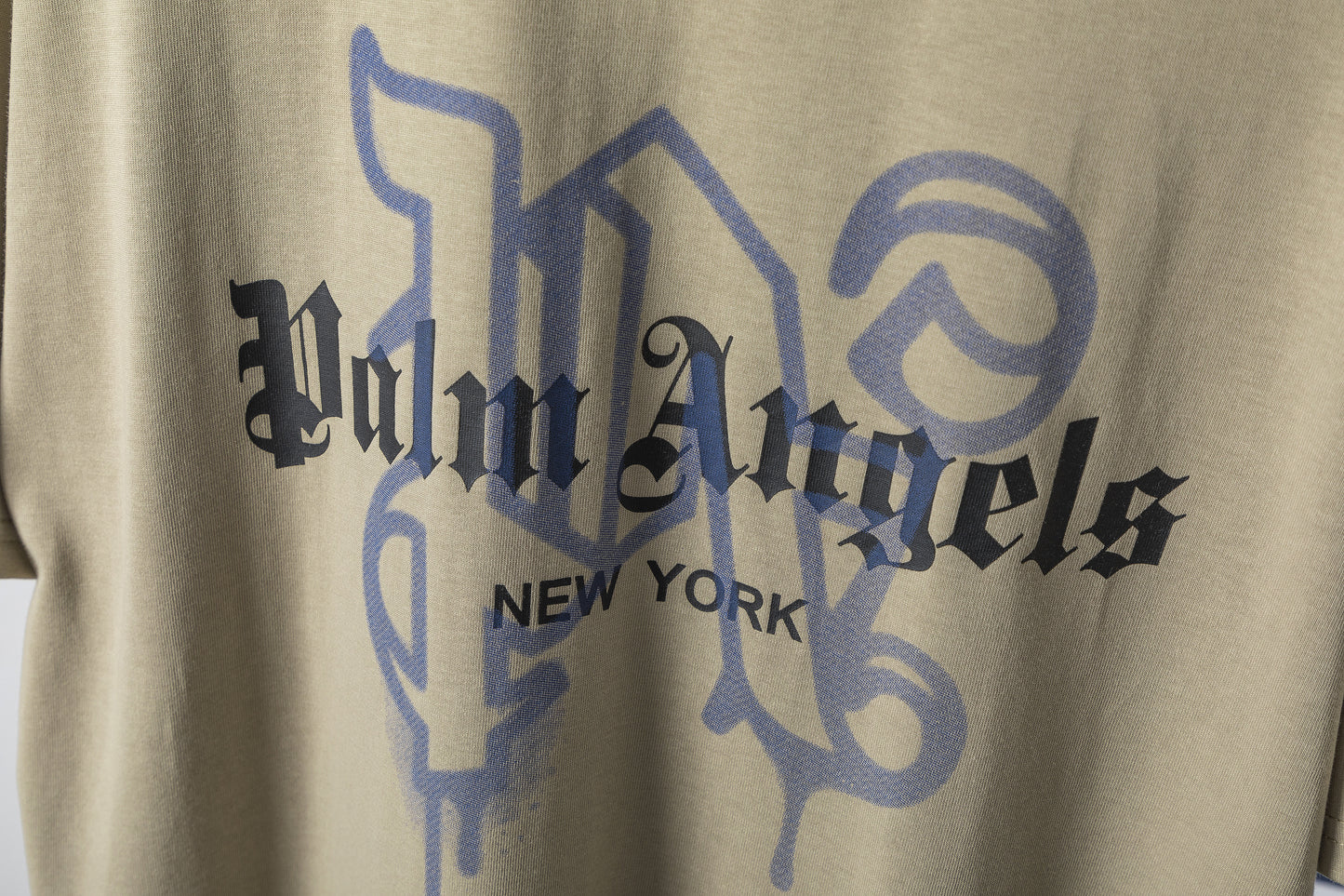 Palm Angels Monogram Spray City Designer T-shirt New York